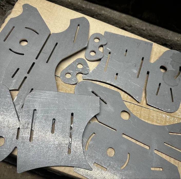 BMW E46 Rear Subframe Reinforcement Plates