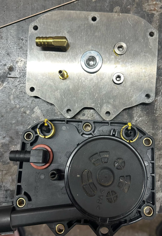 M60 / M62 Crankcase Ventilation Delete Plate