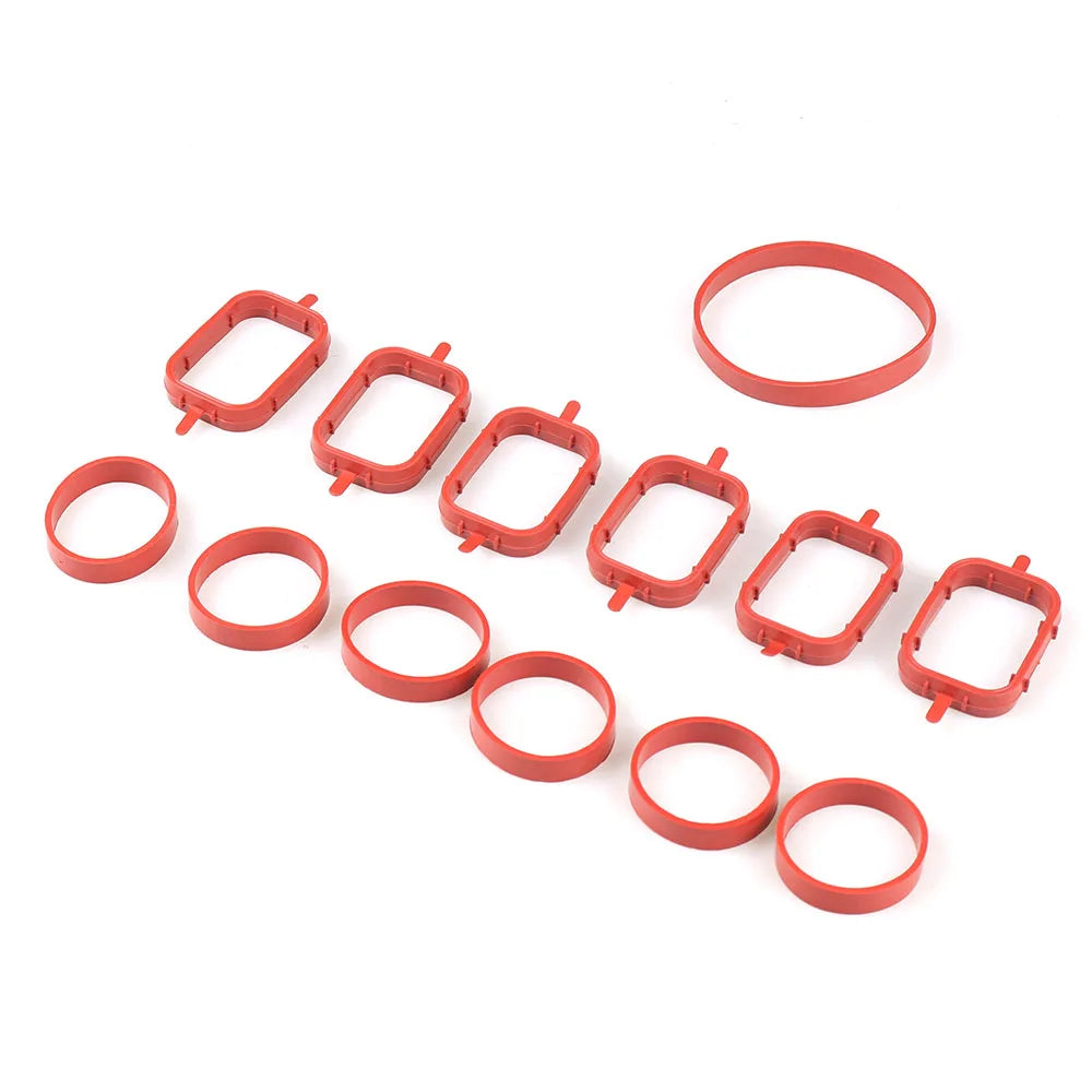 For BMW M57 6X33mm Auto Replacement Parts Swirl Blanks Flaps Repair Delete Kit with Intake Gaskets Key Blanks