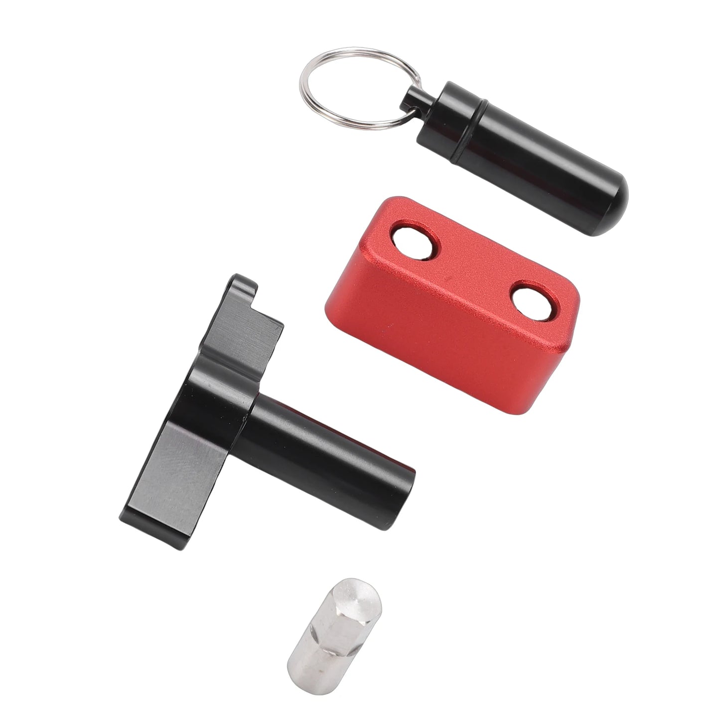 ODB Port Locking Tool Aluminium Alloy Anti Pry Anti Theft OBD Port Protector Locking Device for Cars SUVs Trucks OBD Port Lock