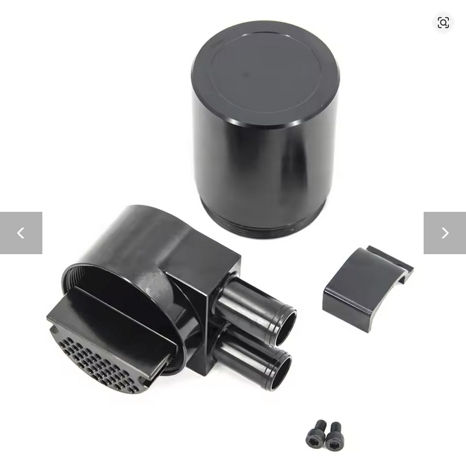 Billet Oil Catch Can Reservoir Tank Universal Oil container Baffled Aluminum