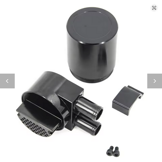 Billet Oil Catch Can Reservoir Tank Universal Oil container Baffled Aluminum